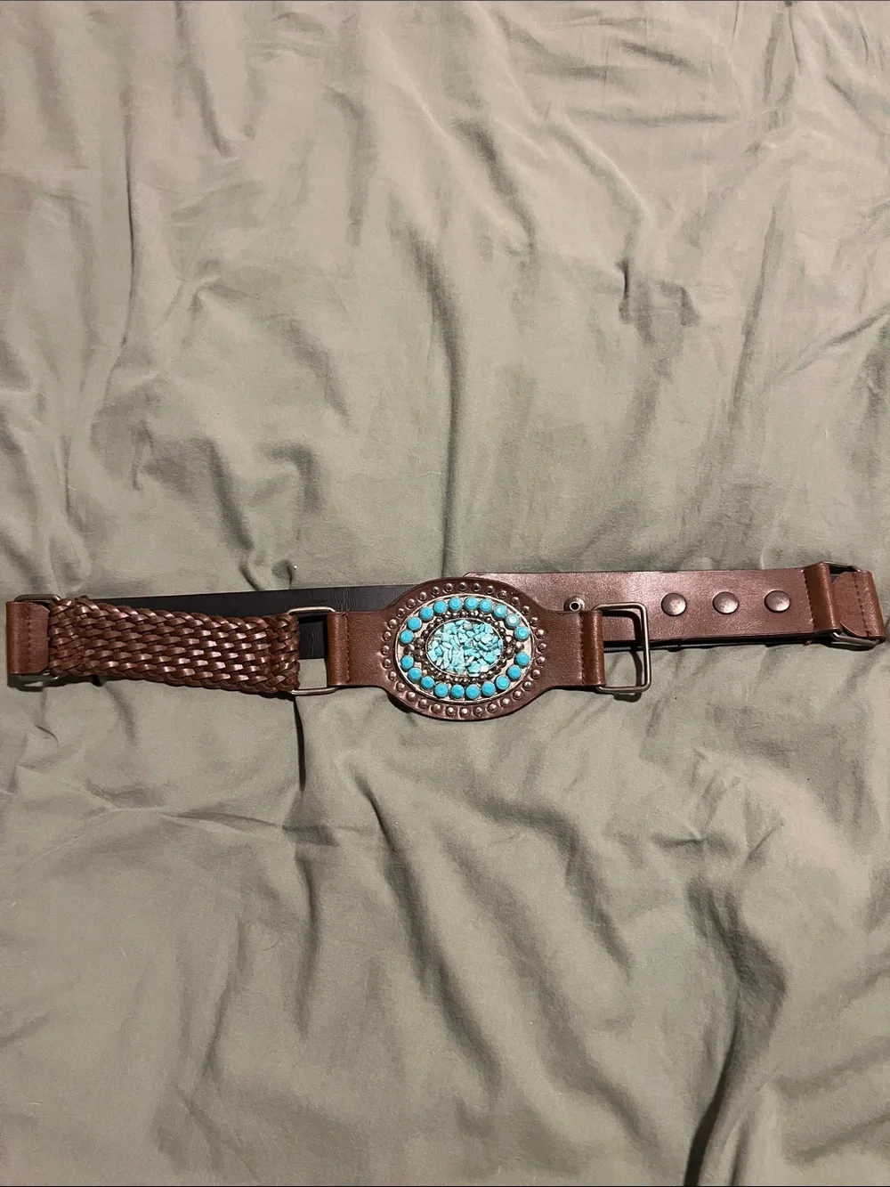 N/A brown leather